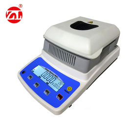 Halogen Light Heating Digital Moisture Meter , Gauge Rice LCD Density Testing Equipment