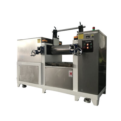 10 Inch 12 Inch XK-250 XK-300 Two Roll Mill Open Mixing Mill Rubber Mixing Mill Plastic Refining Mixing Mill With Stock Blender