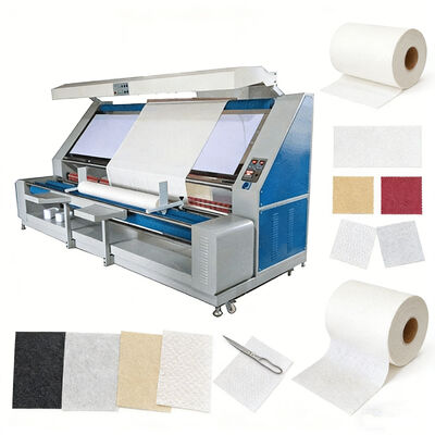Automatic Non-Woven Fabric Rolling Machine | With Edge Control System | Fabric Inspection Equipment