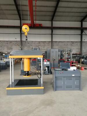 Computer Control Electro-hydraulic Servo Compression Tester | for Manhole Cover Strength Test | 2000kN Capacity