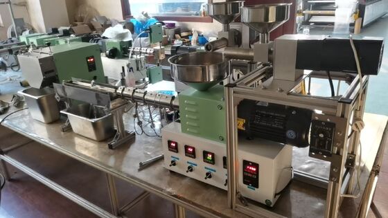 Desktop Mini Plastic Extruder Lab Single Screw Extruder Lab Screw Extruder