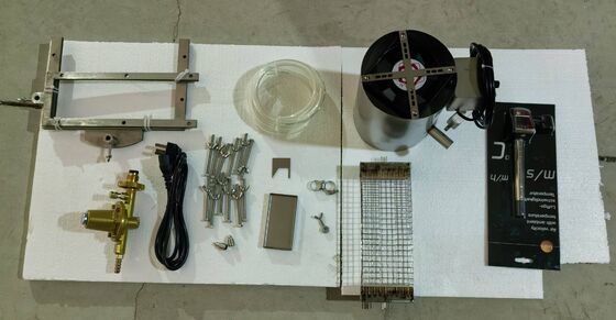 ISO 11925-1 ISO 11925-2 Flammability Test Equipment Building Material Inflatability Testing Machine with Single Flame Source