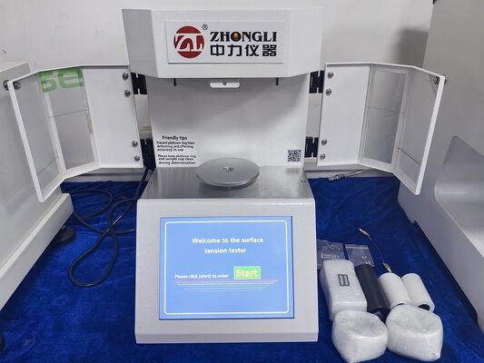 ASTM D1417 Liquid Surface Tensiometer High Repeatability Dynamic Surface Tensiometer