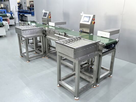 Food Online Checkweigher Machine Automatic Digital Belt Conveyor Weight Checker