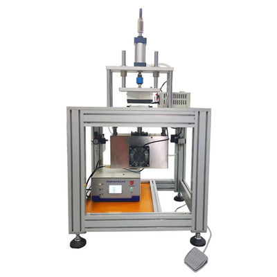 N95 KN95 Mask Edge Bonding Machine with 20-250 pcs/min Capacity and Self-Centered Floating Joint for Semi-Automatic Face Mask Production