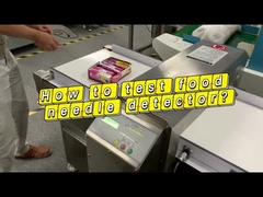 Ligne sensible de production alimentaire d'écran tactile détecteur de métaux pour la nourriture