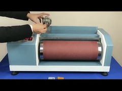 Les chaussures en caoutchouc d'appareil de contrôle de résistance à l'abrasion de vacarme de SATRA TM147 la machine d'essai d'usure