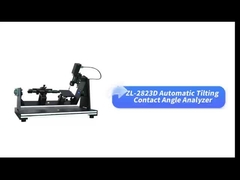 Testeur d'angle de goutte d'eau automatique de précision Instrument de mesure de l'angle de contact